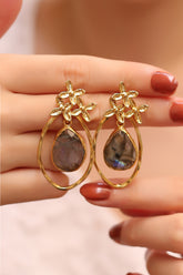 Labradorite Boucles d'oreilles